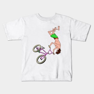 BMX Freestyle Rider Kids T-Shirt